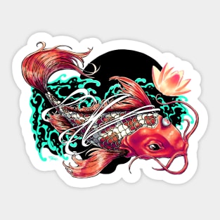 Third-Eye Koi Sticker